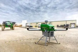 Wilbur-Ellis Guardian drone ready for takeoff
